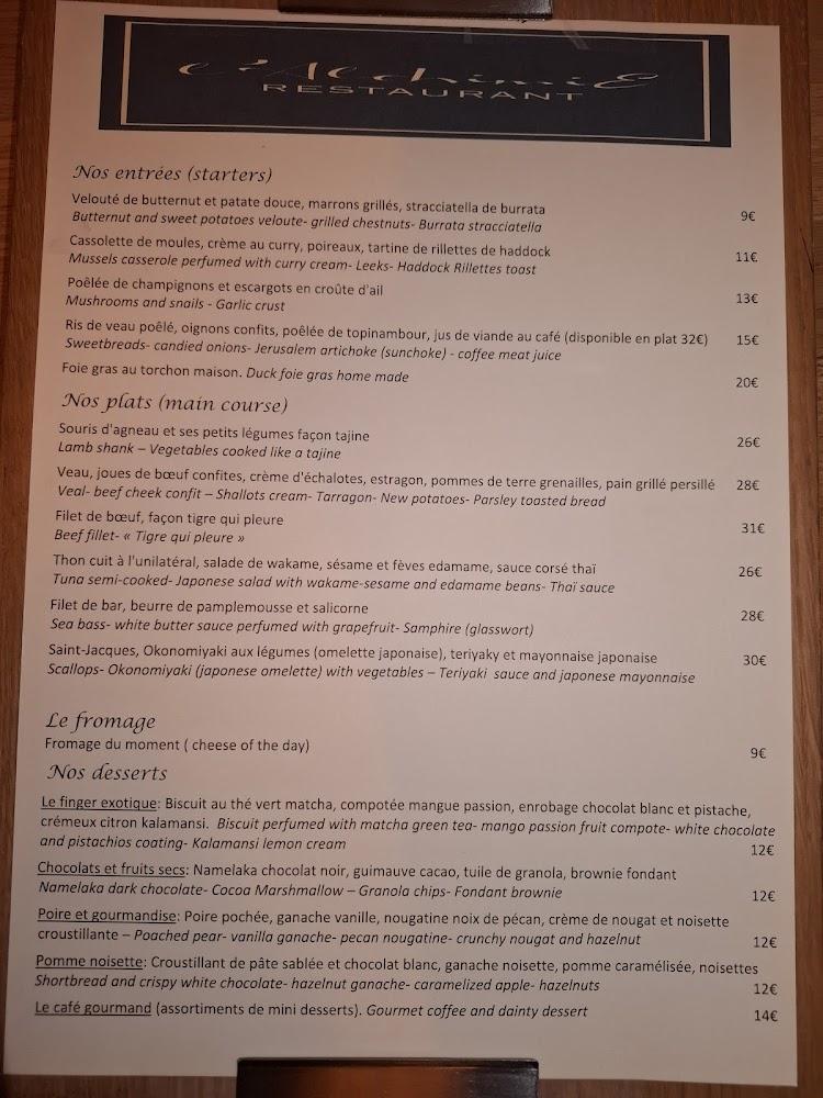 L'Alchimie - Menu Image 1